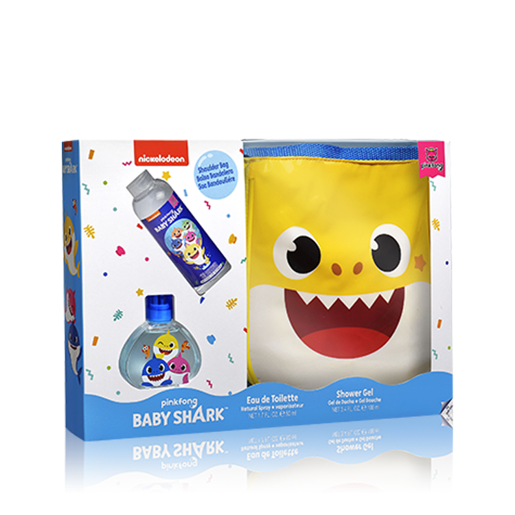 Baby shark bag + shower gel