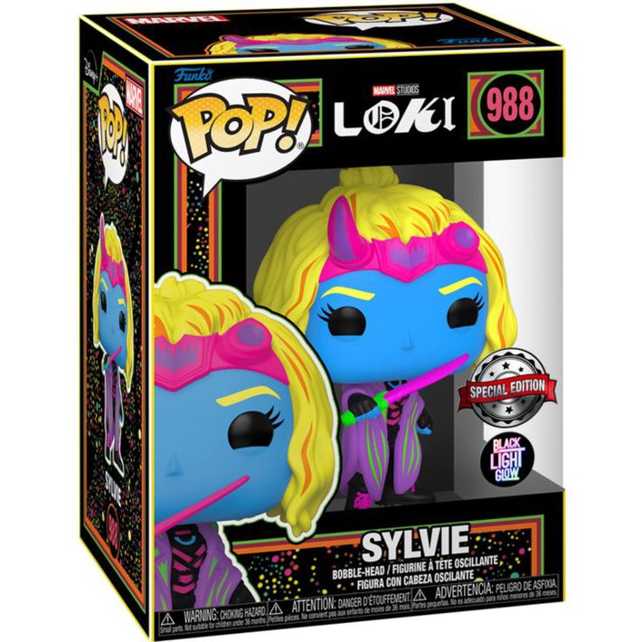 Funko Pop Marvel-988- Lucky Selfie Blacklight