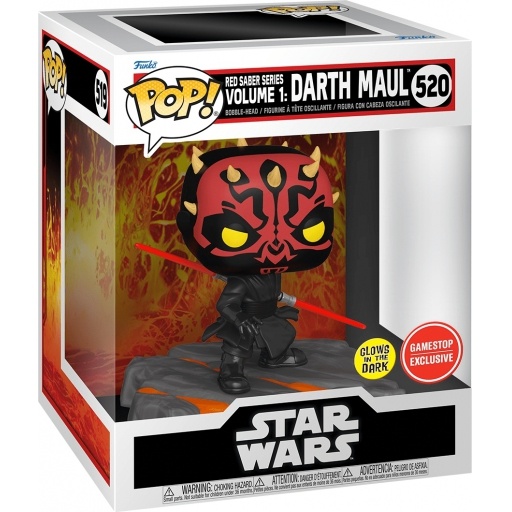 Funko Pop - Darth Maul -520 - Glow in the Dark - Star Wars