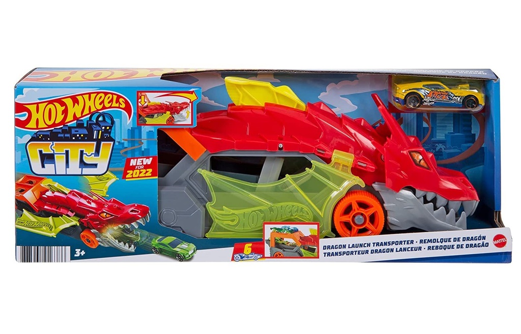 Hot Wheels-City Dragon, launch vector