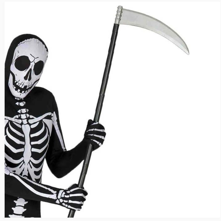 Detachable plastic sickle -95 cm