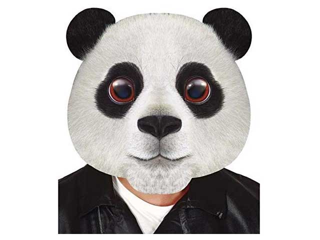 giant panda mask halloween