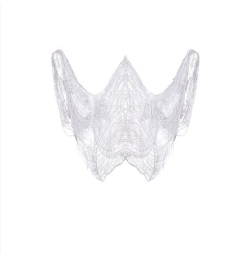 WHITE FABRIC 200X500 CM