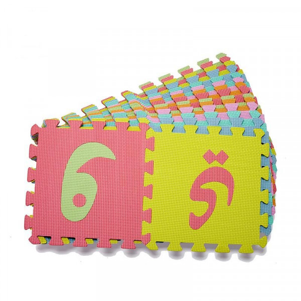 Arabic alphabet sponges, 28 pieces, 30 x 30 cm