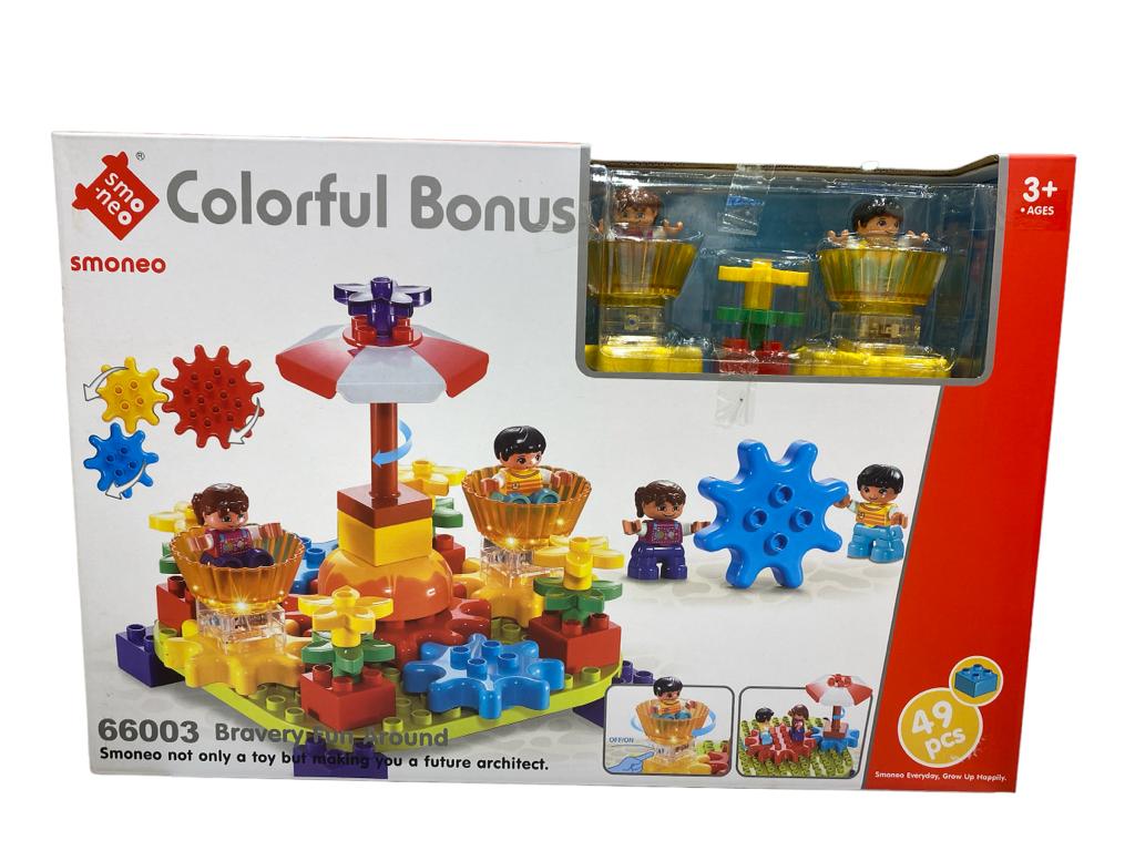 Educational building blocks set for kids