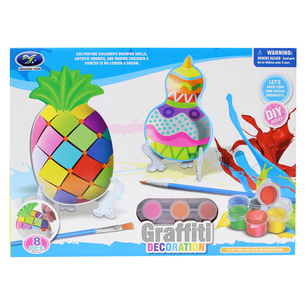 Porcelain fruit bowl coloring game