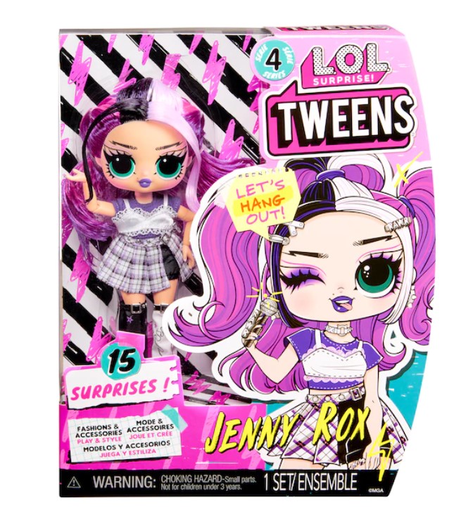 L.O.L. Surprise Tweens S4 Doll- Jenny Rox