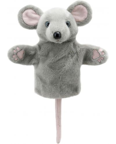 CarPets Glove Puppets: Mouse (Grey) interactive 32 cm and 12 +m 