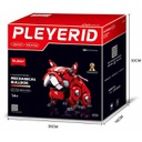 Sluban Blue Bulldog Robot - 890 Pieces