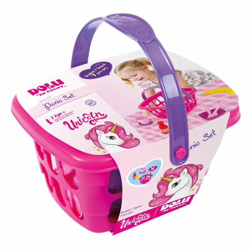 Dolu Unicorn Picnic Basket Set