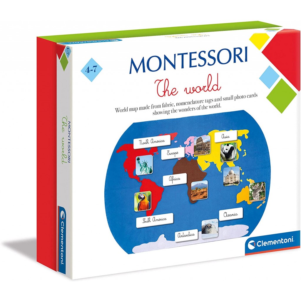 Clementoni - World Map Learning Set