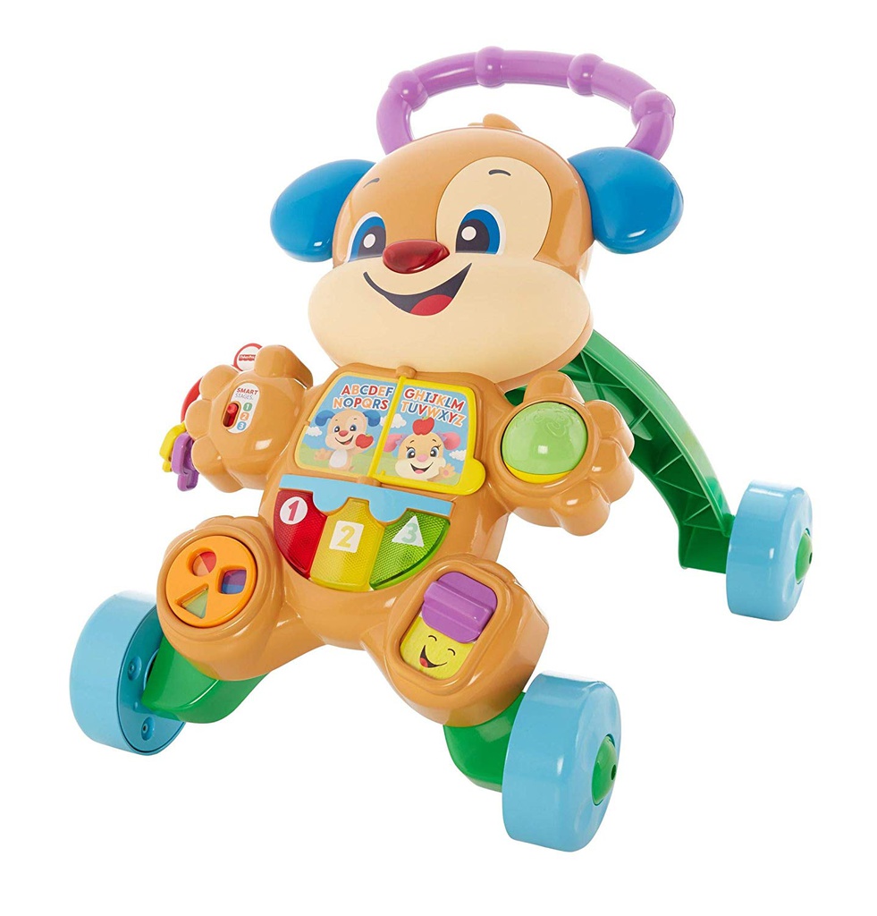 Laugh and learn smart stages of learning with the Puppy Walker from Fisher-Price