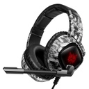 Airplane headset with microphone and light for computer and mobile