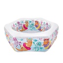 Intex - inflatable swimming pool with coral shapes