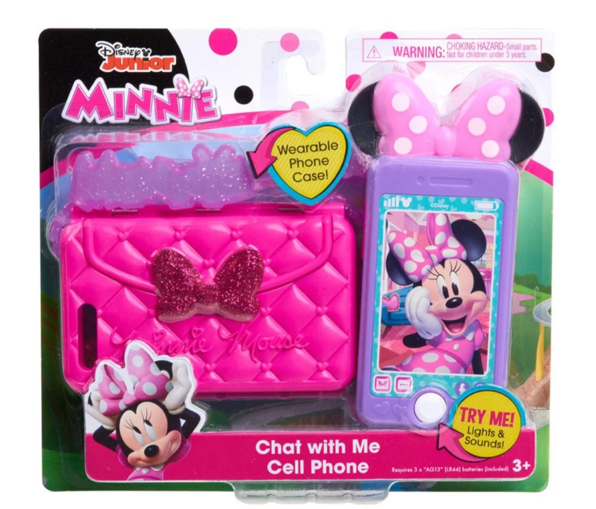 Minnie Mouse Chat With Me Cell Phone Set