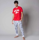 Marvel men's long pajama set