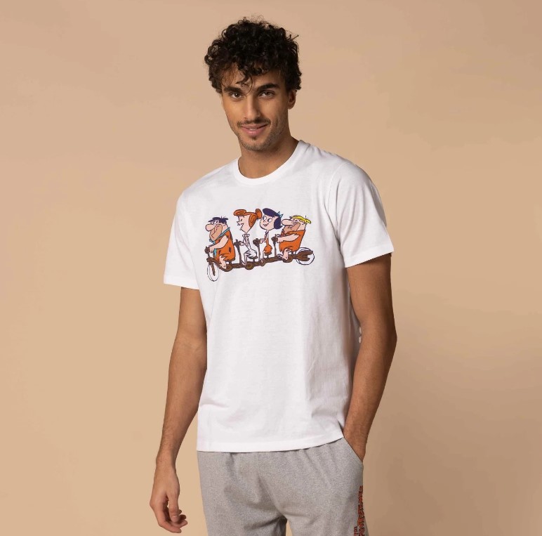Flintstones Men's Long Pyjama Set