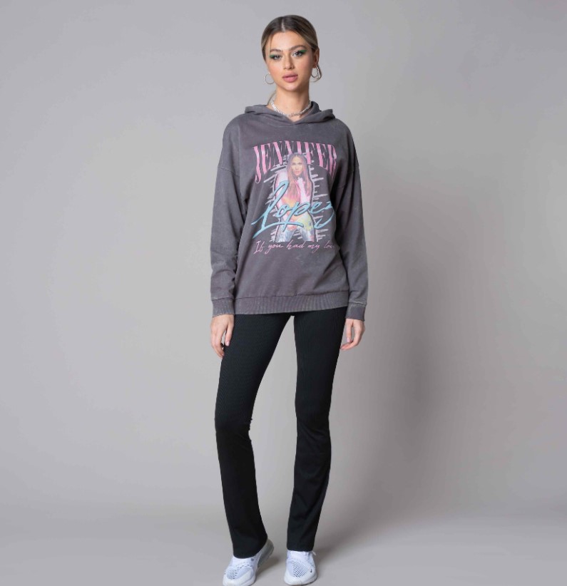 Jennifer Lopez Ladies Hoodie