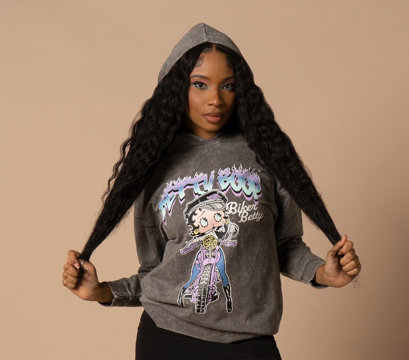 Betty Boop Ladies Hoodie