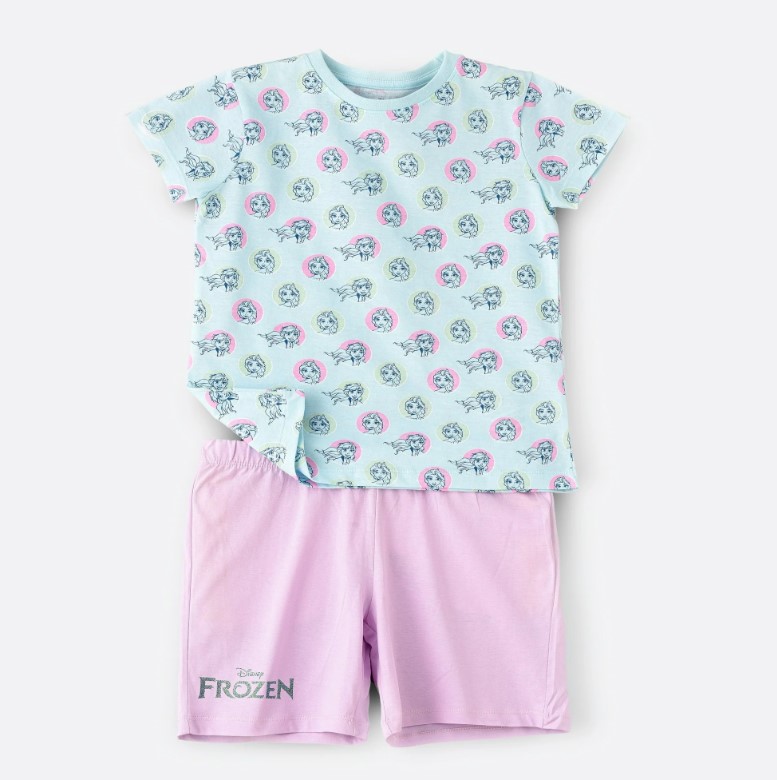 Frozen Senior Girls Short Pyjama Set