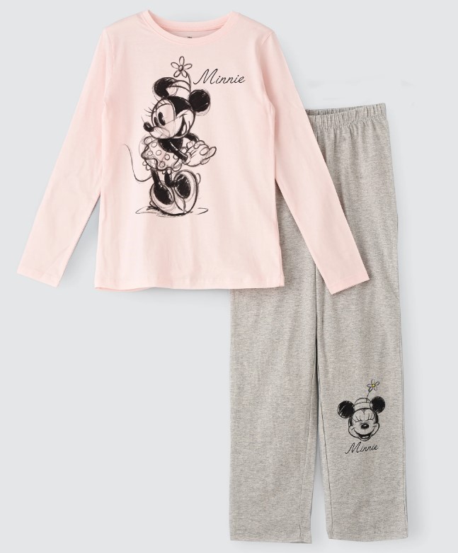 Minnie Mouse Senior Girls Pyjama Set