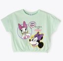Girls Minnie and Daisy short t-shirt