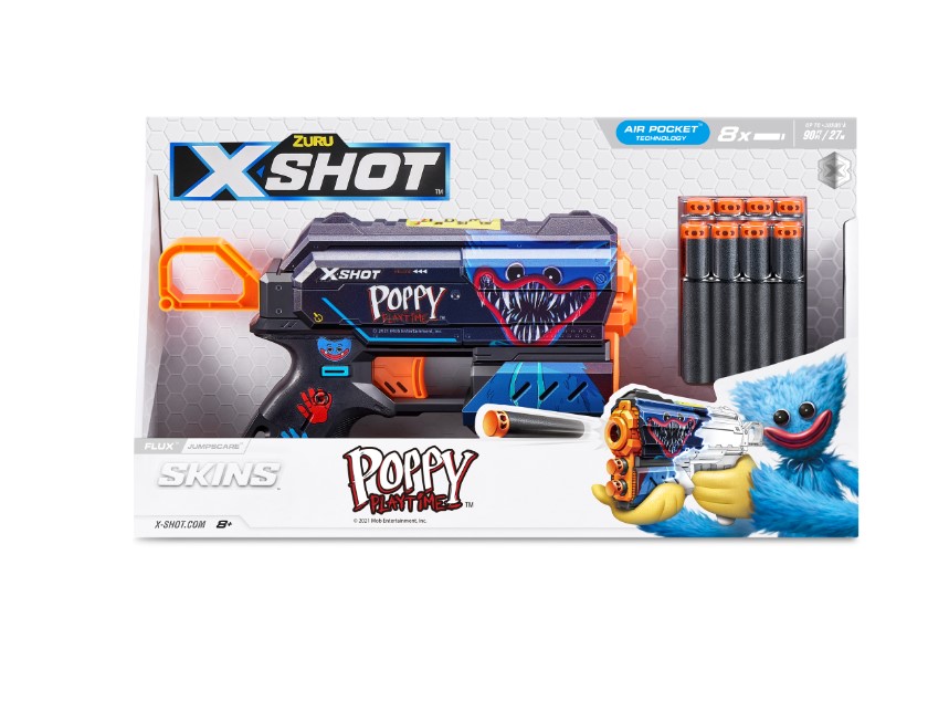 X-Shot - Huggie Skins 8 Darts Bobby