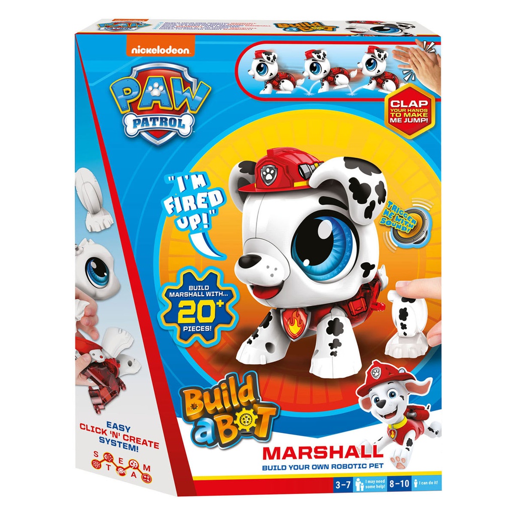 Build a Bot Build a Bot Paw Patrol - Marshall