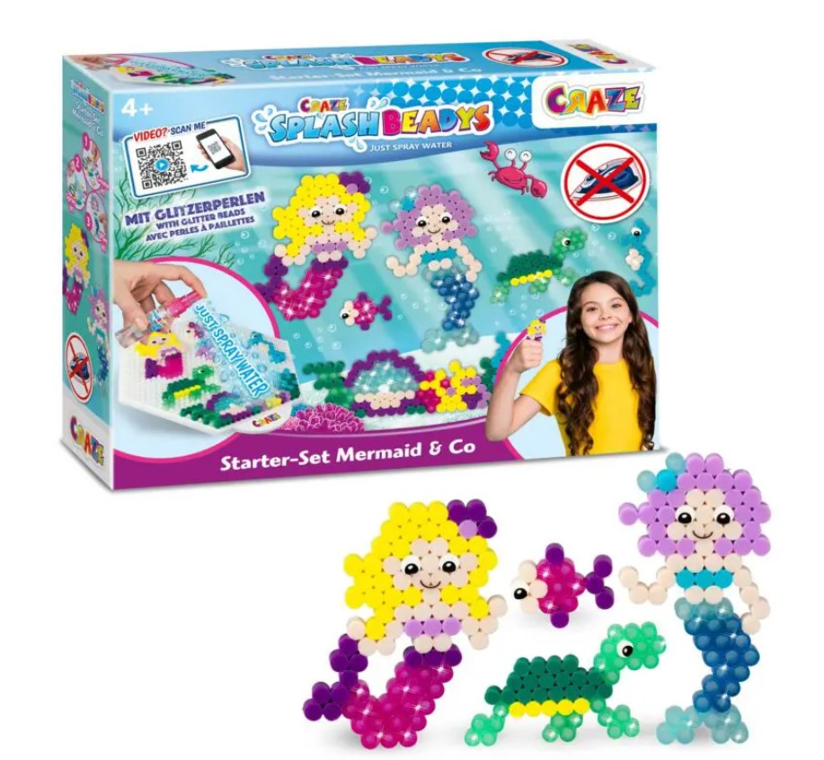 Kraz Mermaid Bead Making Kit for Beginners