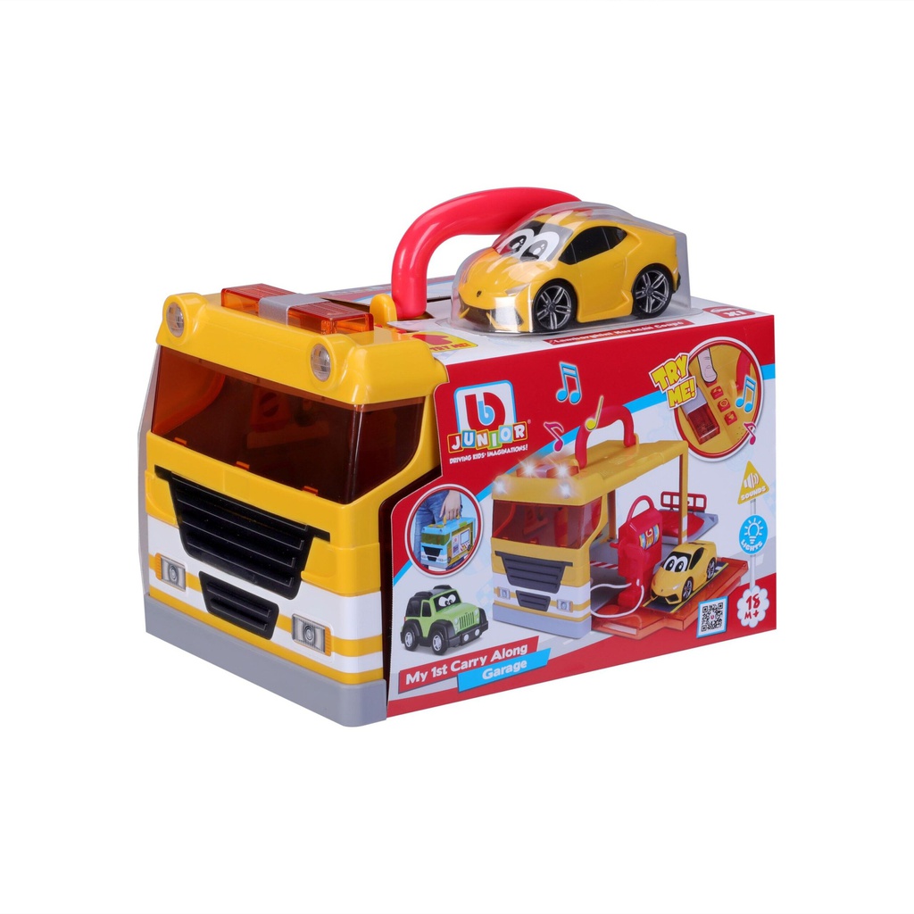 Junior car park with sounds and lights for kids