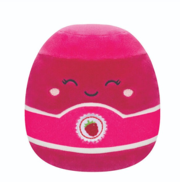 Squishy Mallows Doll 12 cm Raspberry