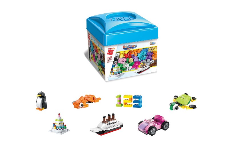 Kumaman - Building Learning Box - 460 Pieces