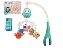 Mobile musical bed for children with remote control