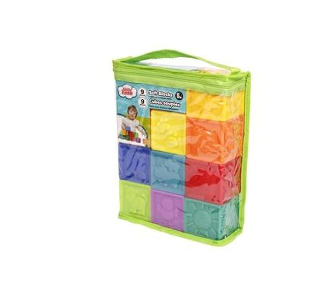 Soft Animal Building Blocks Set - 9 Pieces