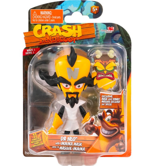 Head Start Crash Bandicoot Dr. Neo Figure