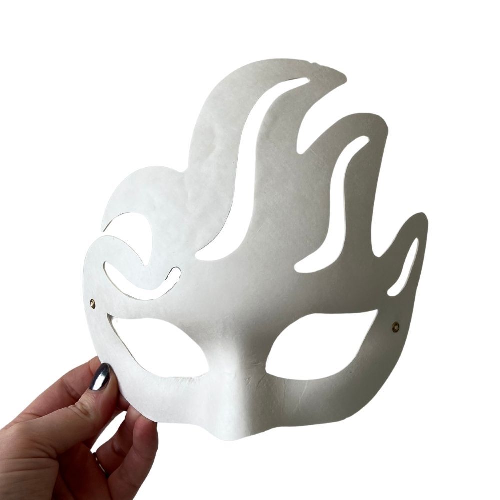 Mont Marte DIY Party Masks 4pc - Flame