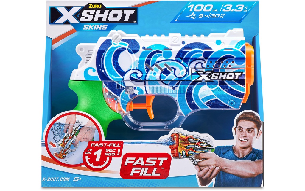 X-Shot quick fill water gun 100ml