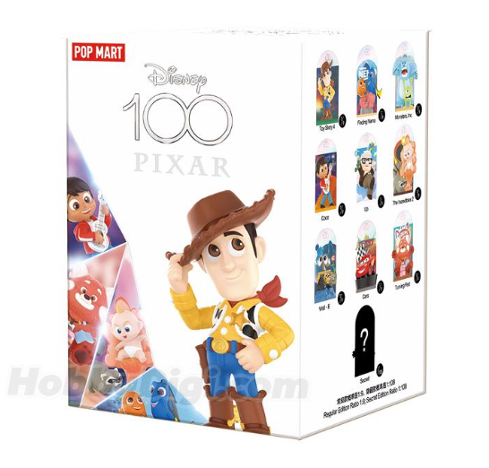 Disney 100th Anniversary Pixar Hidden Pop Mart Box