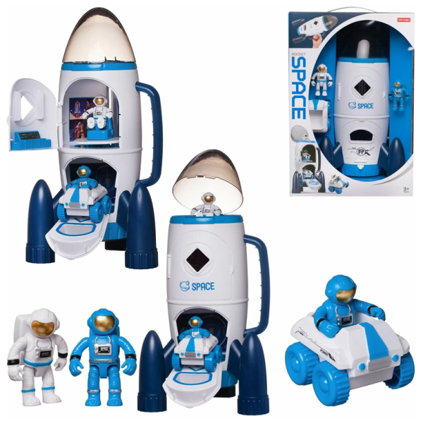 Space exploration rocket with lighting &amp; sound no include battery