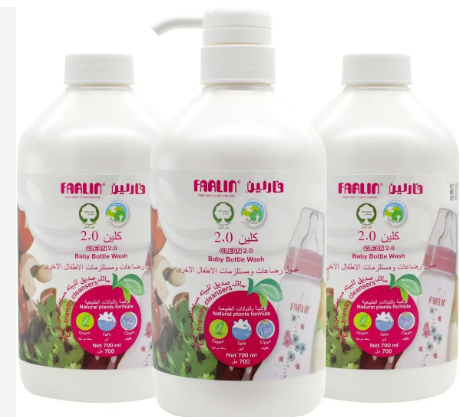FARLIN Farlin good Cycle Baby Liquid Cleasner 700Ml 2+1