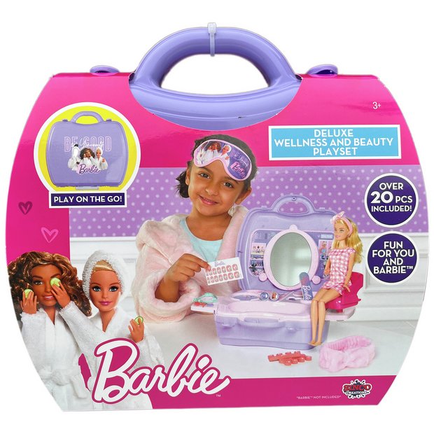 Barbie deluxe health and beauty playset