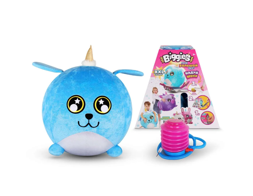 Biggies Inflatable Plushies Dog