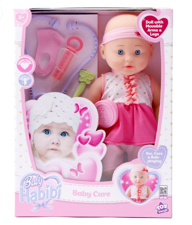 Baby Habibi Doll Baby Care 14inch