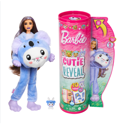 Barbie®Cutie Reveal Barbie Costume Cuties Series - Bunny in Koala