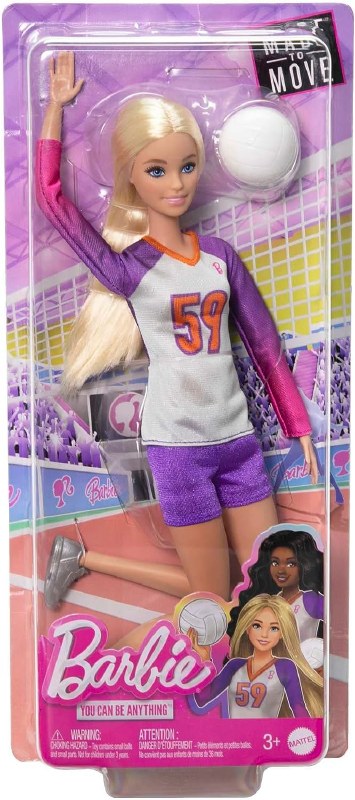 Barbie Volleyball Player doll designed to move careers forward