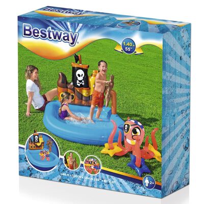 Children's swimming pool with water play center