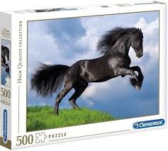 Clementoni Black Horse Puzzle - 500 pieces