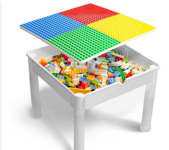 Little Story 4-in-1 activity table and blocks with 350 pieces