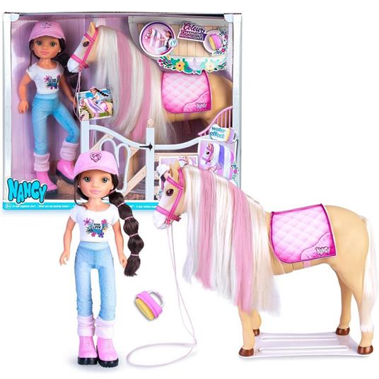 Nancy Day doll with her famous horse and accessories
