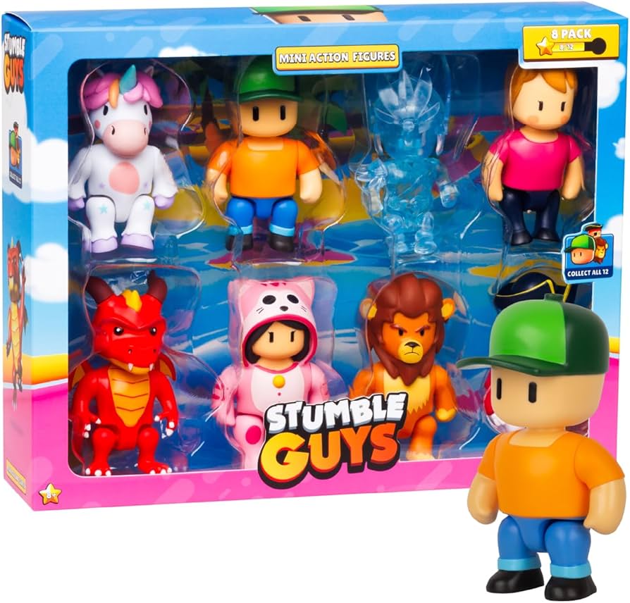 Stumble Guys Ultimate Figure 8 Piece Set